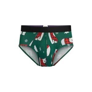 MeUndies Cozy Bears Briefs Size Large NWT $26 MSRP